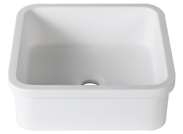  Solid Surface Wastafels 3-Way B603 - 40x40 cm E